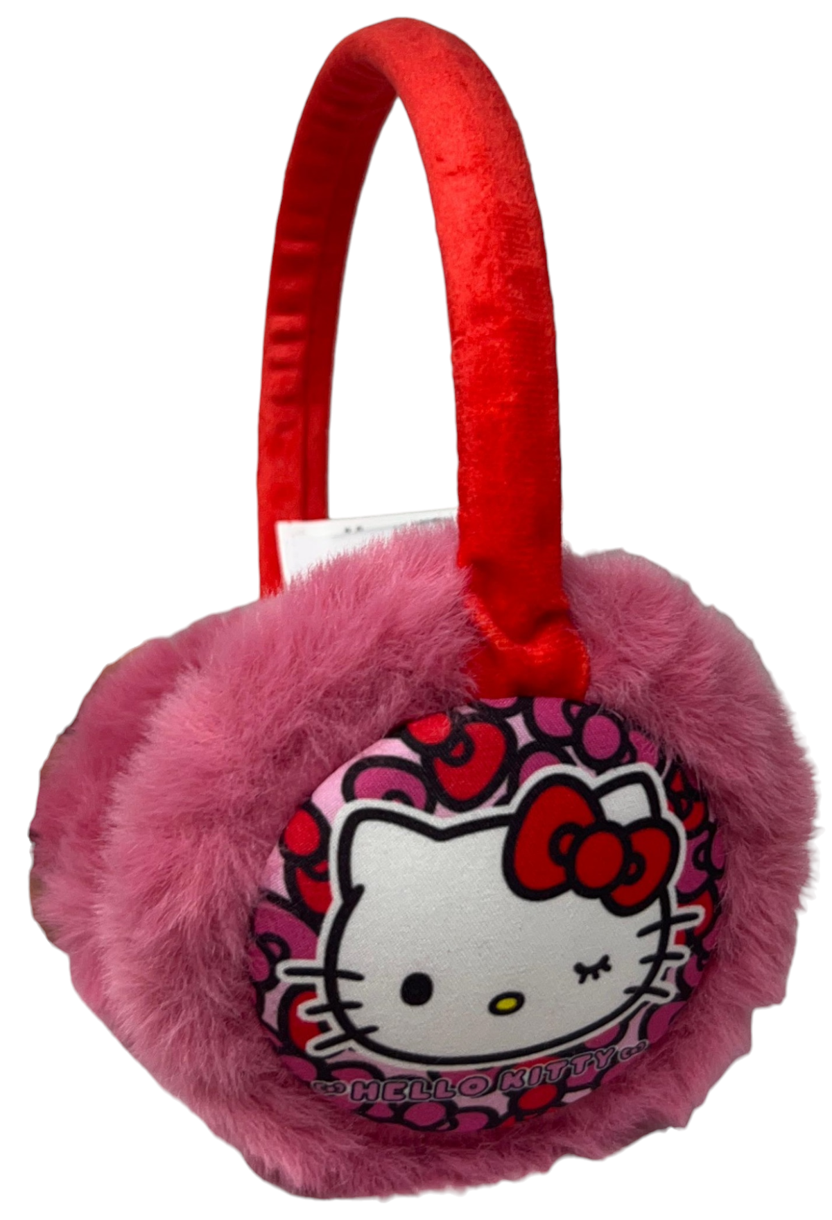 Paraorecchie Hello Kitty Sanrio Regolabili Morbidi e Caldi per Bambine - H09952mc