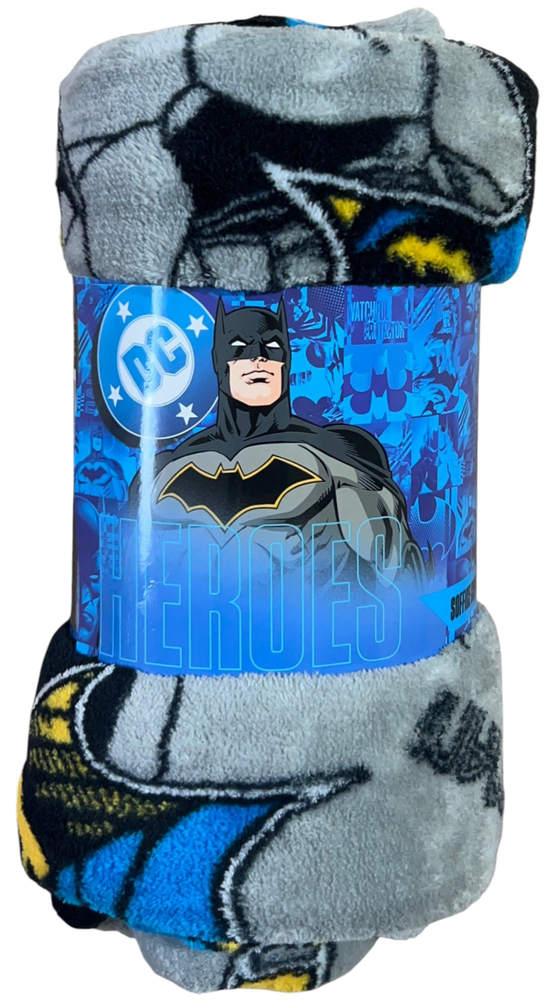 Plaid Batman DC in Coral Fleece Morbida e Calda Coperta 140 X 90 CM - L13715mc