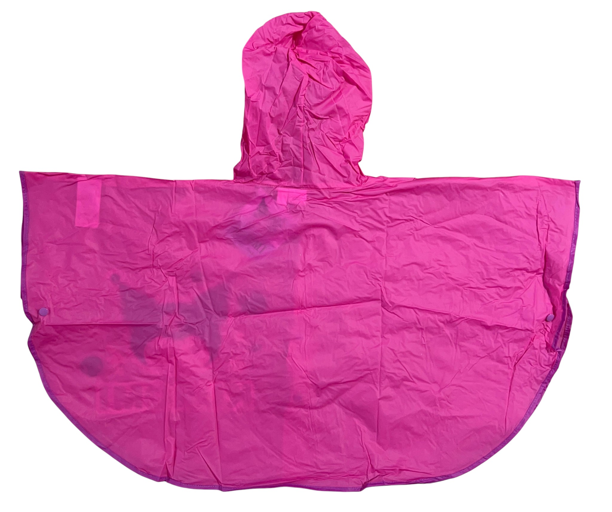Mantellina Kuromi Sanrio Poncho Impermeabile Antipioggia con Cappuccio - H13552mc