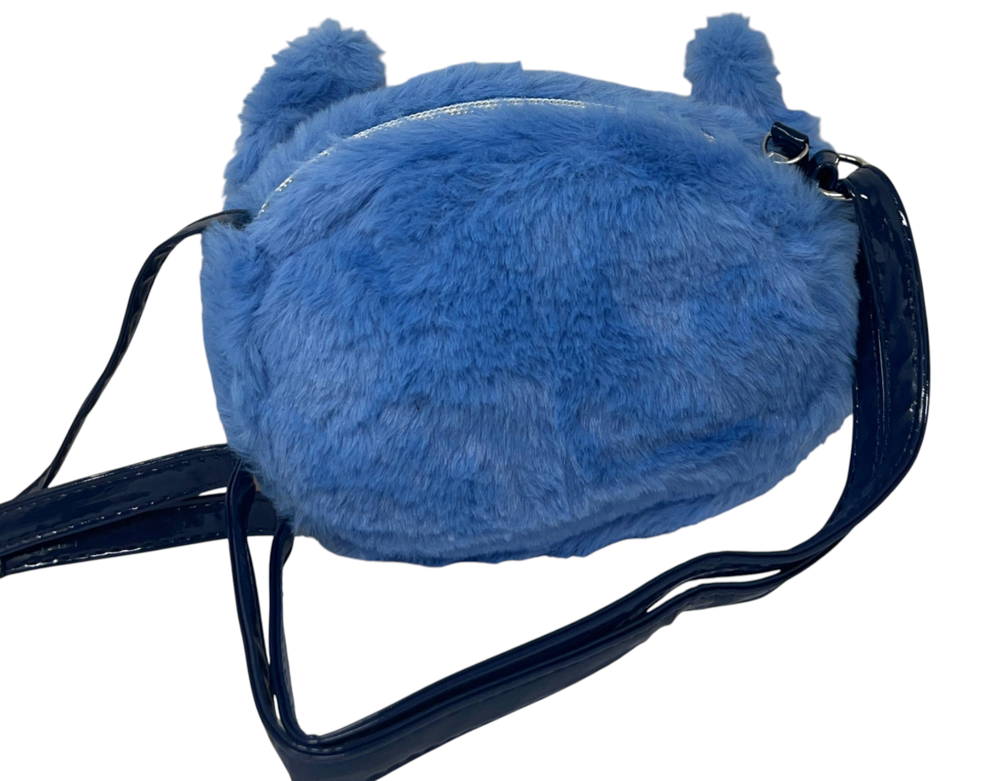 Borsa Passeggio Stitch DISNEY in Peluche con Tracolla Dettagli 3d e Glitterati - D13924mc