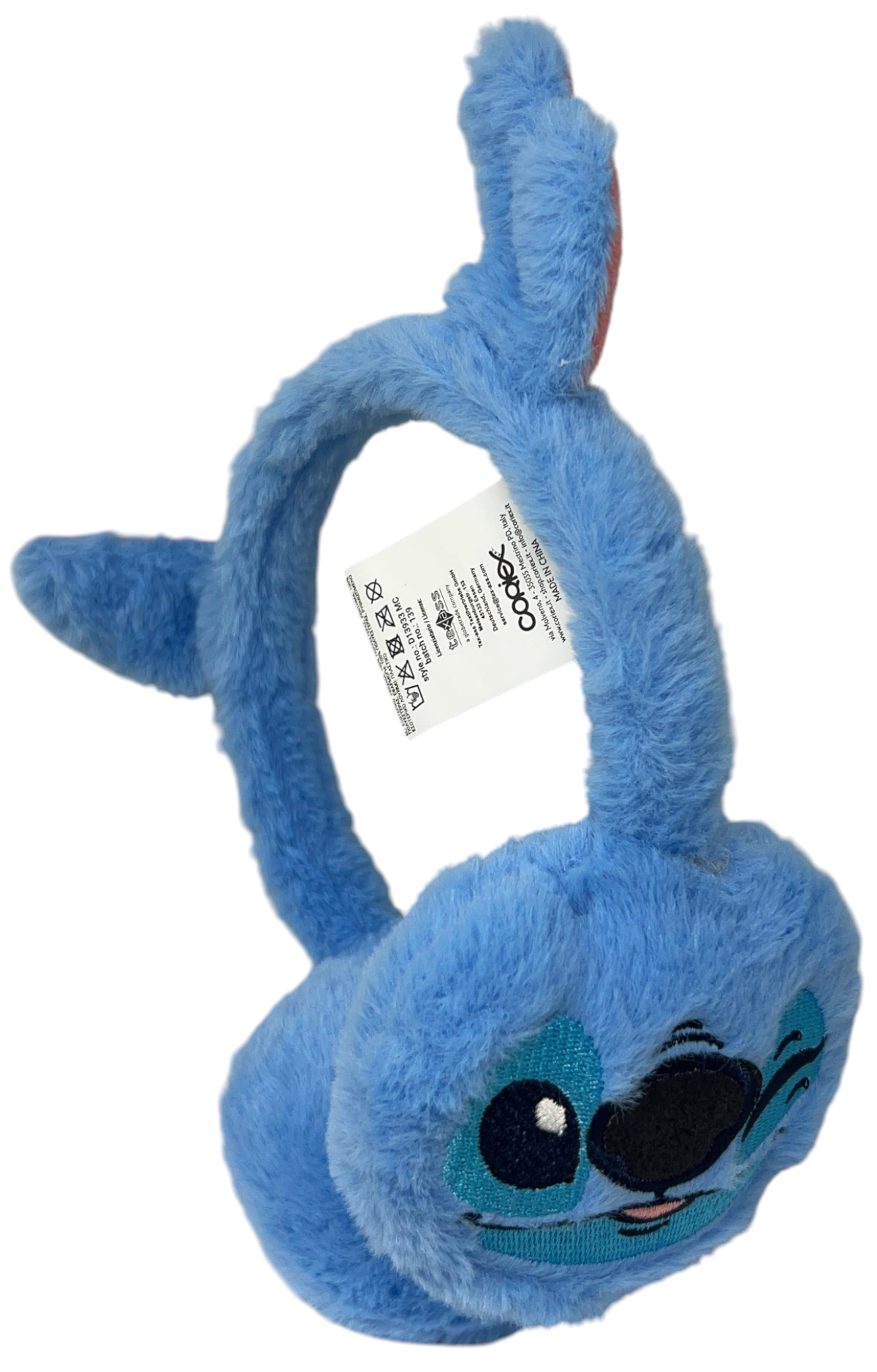 Paraorecchie Peluche Stitch DISNEY con Dettaglio 3d Morbide Cuffie per Bambini - D13933mc