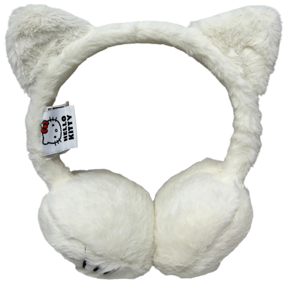 Paraorecchie Peluche Hello Kitty Sanrio con Dettaglio 3d Morbide Cuffie per Bambini - H13931mc