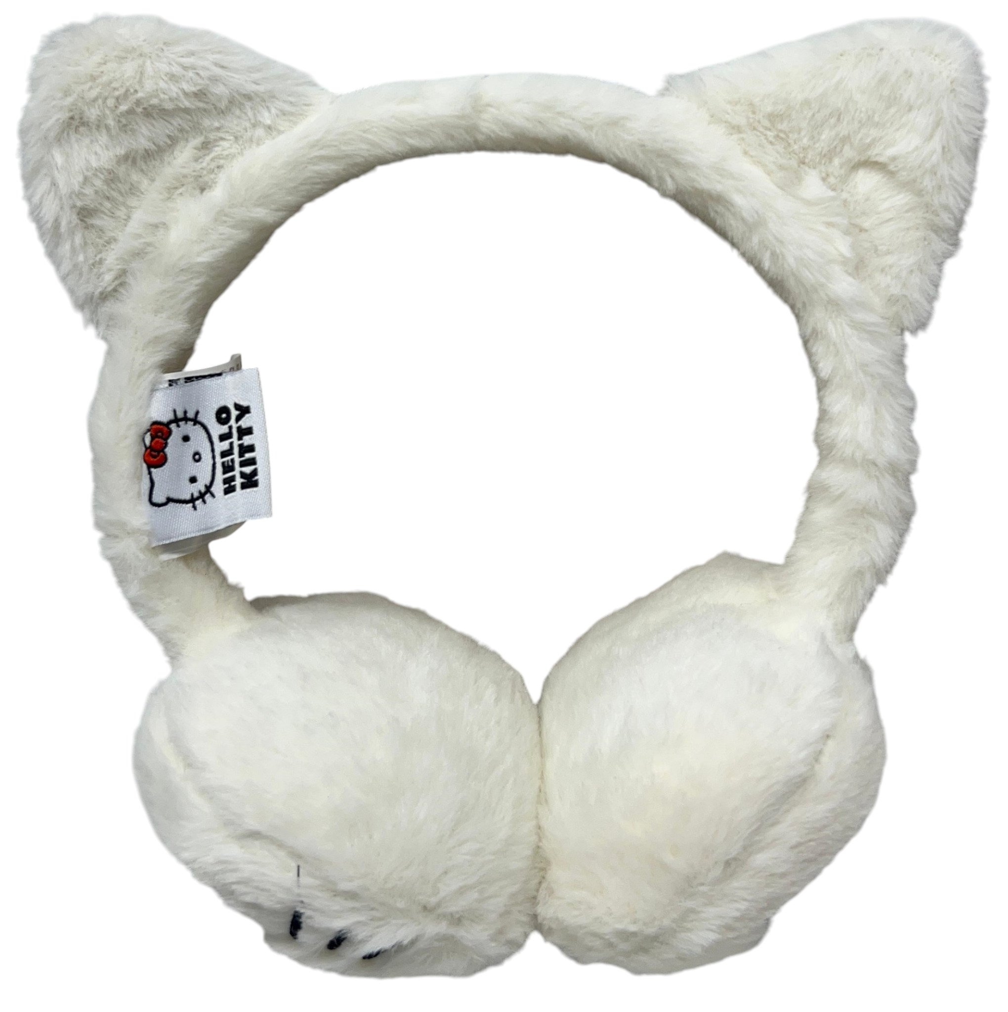 Paraorecchie Peluche Hello Kitty Sanrio con Dettaglio 3d Morbide Cuffie per Bambini - H13931mc