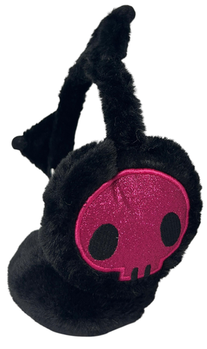 Paraorecchie Peluche Kuromi Sanrio con Dettaglio 3d Morbide Cuffie per Bambini - H13932mc