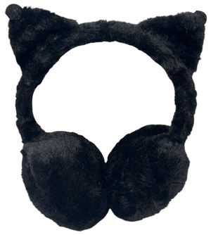 Paraorecchie Peluche Kuromi Sanrio con Dettaglio 3d Morbide Cuffie per Bambini - H13932mc