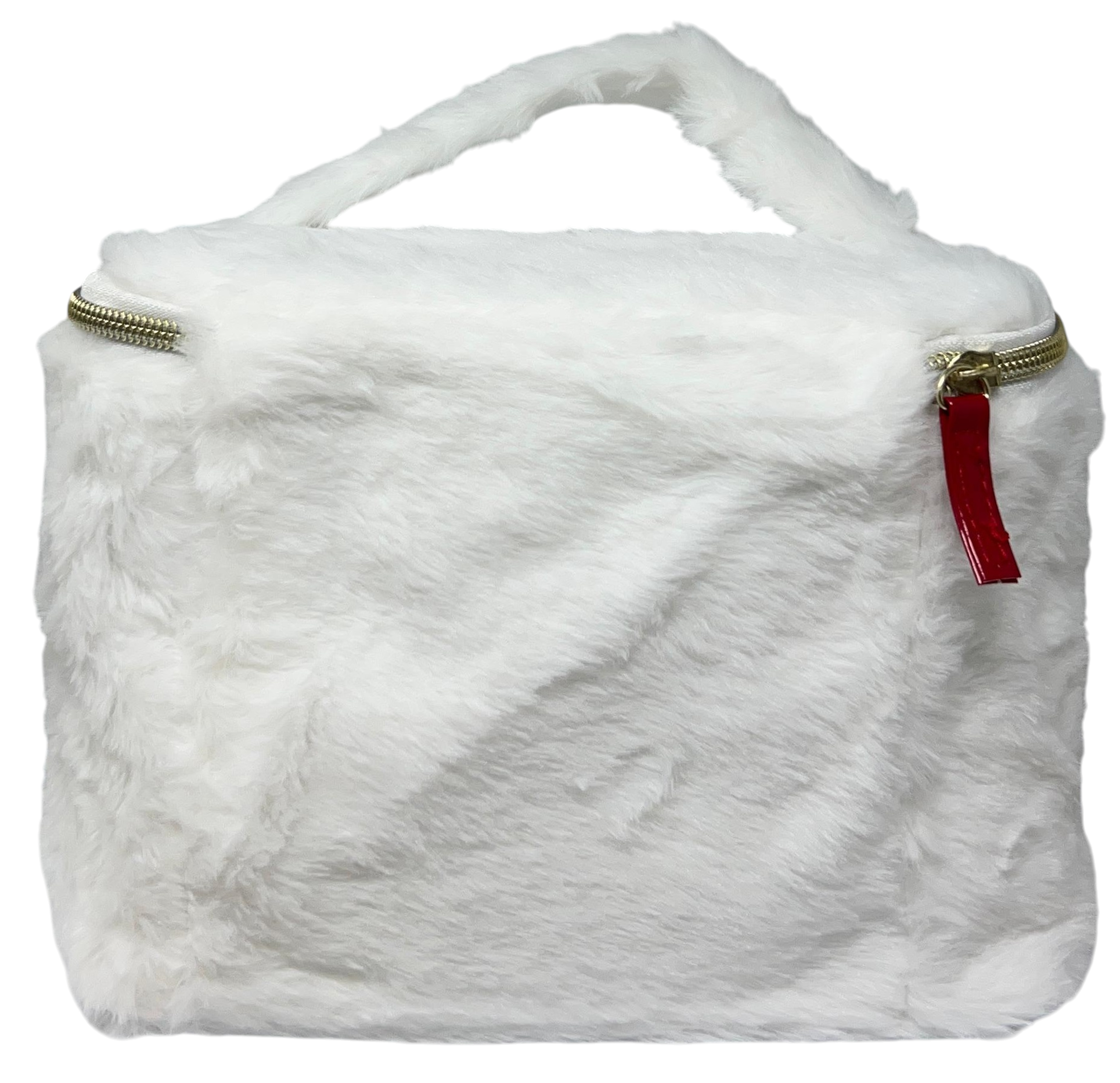 Beauty Case Hello Kitty Sanrio in Soffice Peluche Morbida Trousse con Dettagli Ricamati- H13934mc
