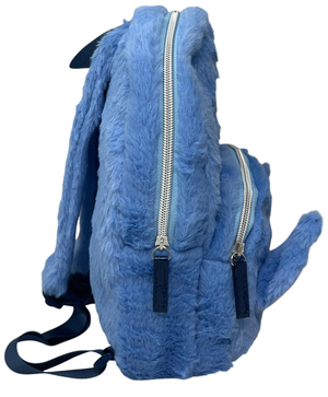 Zainetto da Passeggio Stitch DISNEY in Peluche Borsa 28 CM con Dettagli 3d e Ricamati - D13927mc