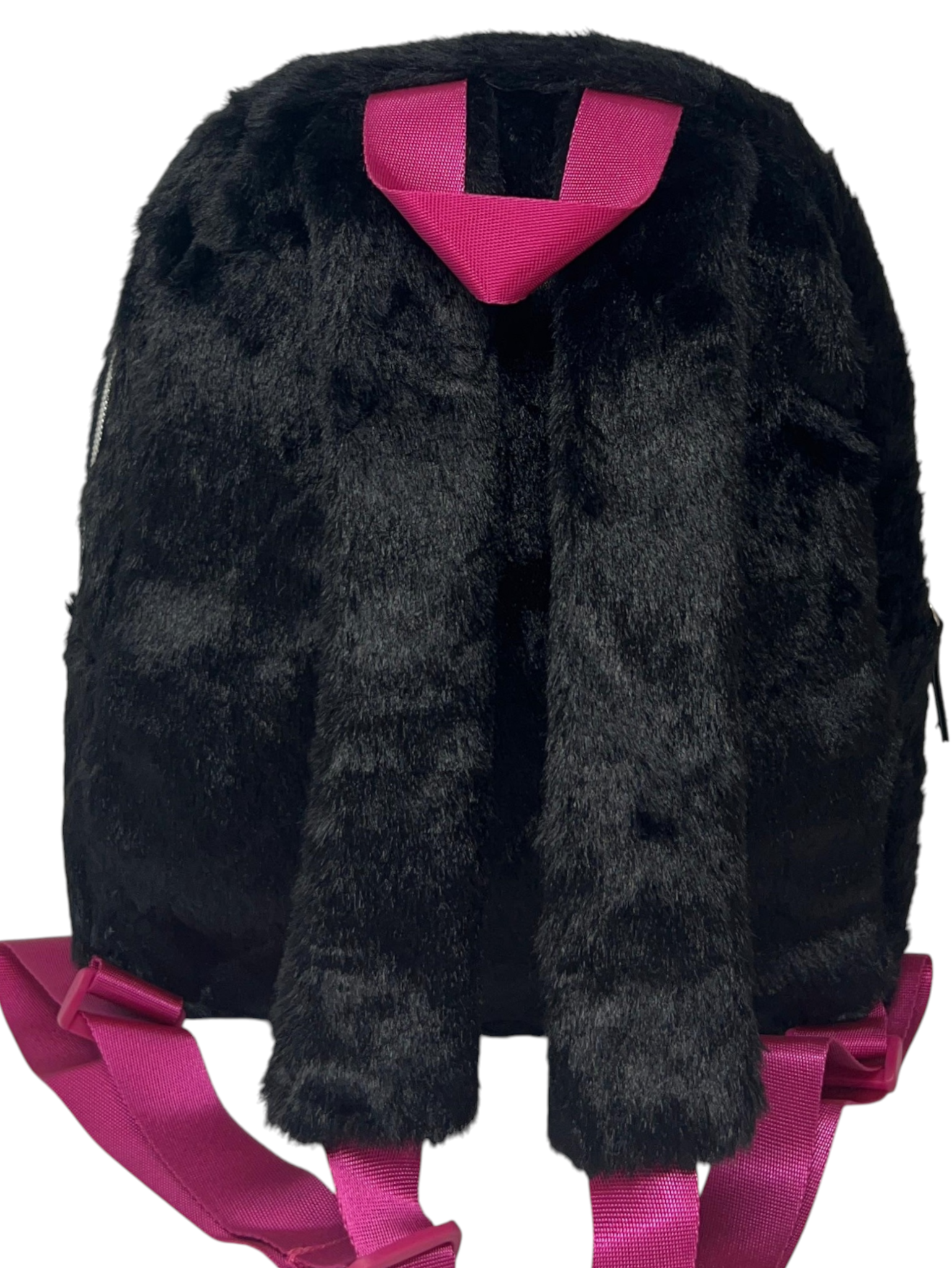 Zainetto da Passeggio Kuromi Sanrio in Peluche Borsa 28 CM con Dettagli 3d e Ricamati - H13926mc