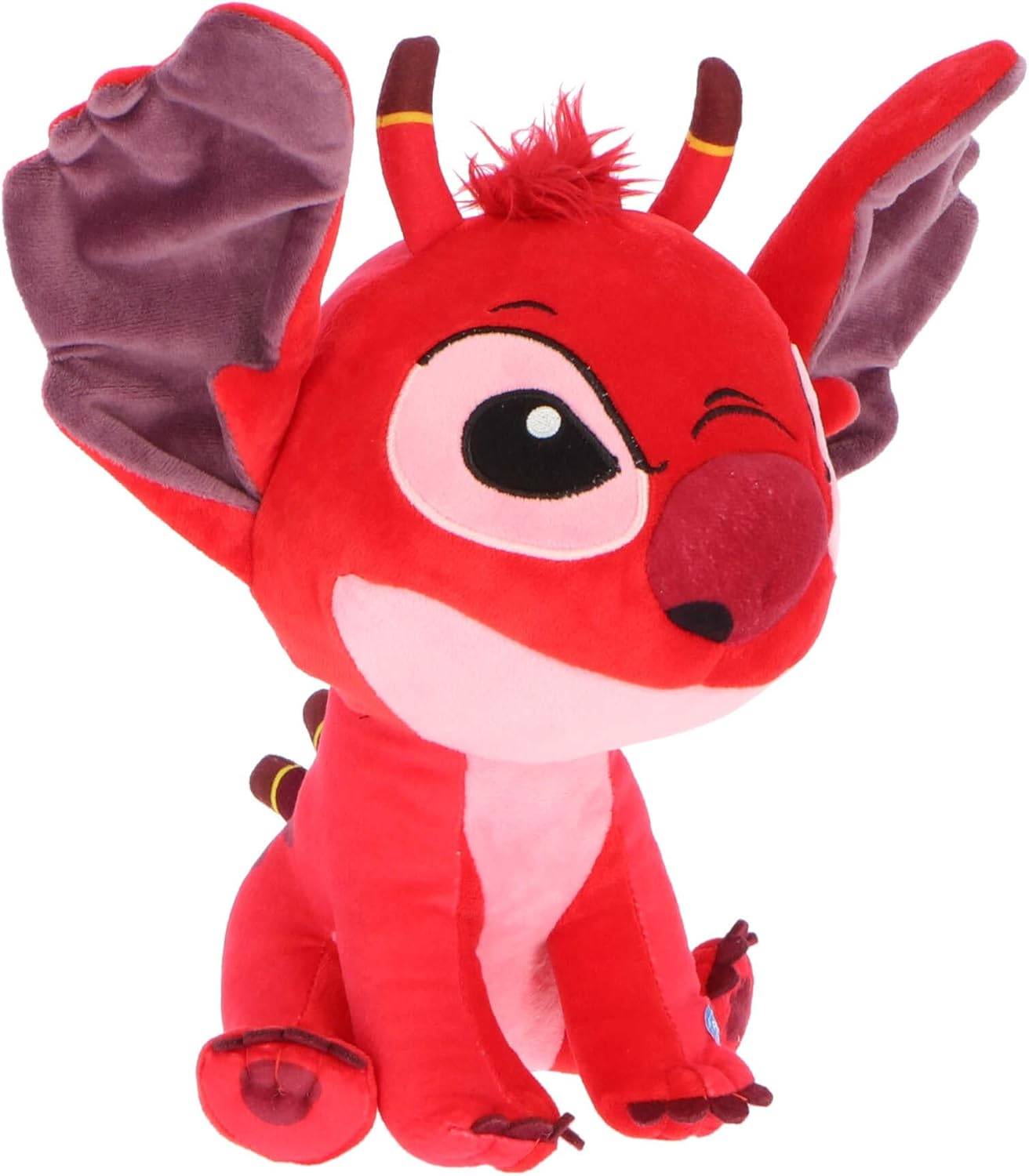 Peluche Leroy Lilo & Stitch Rosso Morbido Pupazzo DISNEY 30 CM con Suono - Dcl9350-12