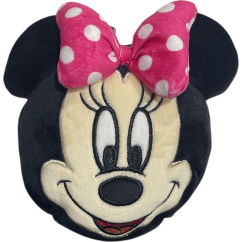 Cuscino da Viaggio Minnie DISNEY con Mascherina da Notte e Gancetto per Borsa - Min36-2618