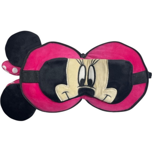 Cuscino da Viaggio Minnie DISNEY con Mascherina da Notte e Gancetto per Borsa - Min36-2618