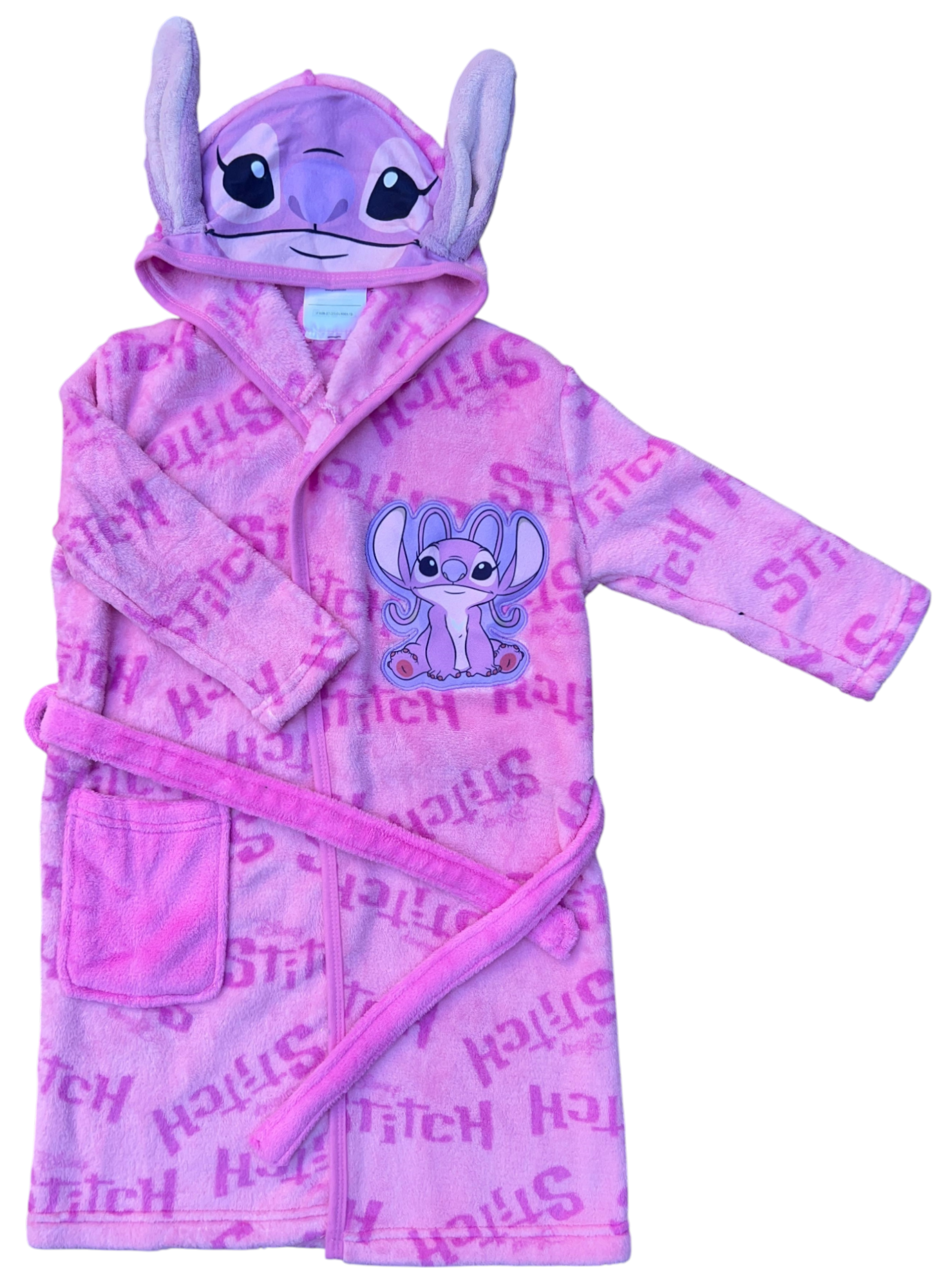 Vestaglia Angel DISNEY in Morbido e Caldo Coral Fleece Giacca da Camera - Je13661ad