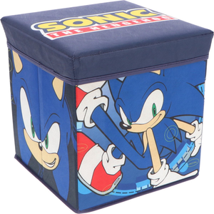 Pouf Contenitore Sonic Multifunzione Porta Oggetti per Sedersi 30 CM - Son24-4329