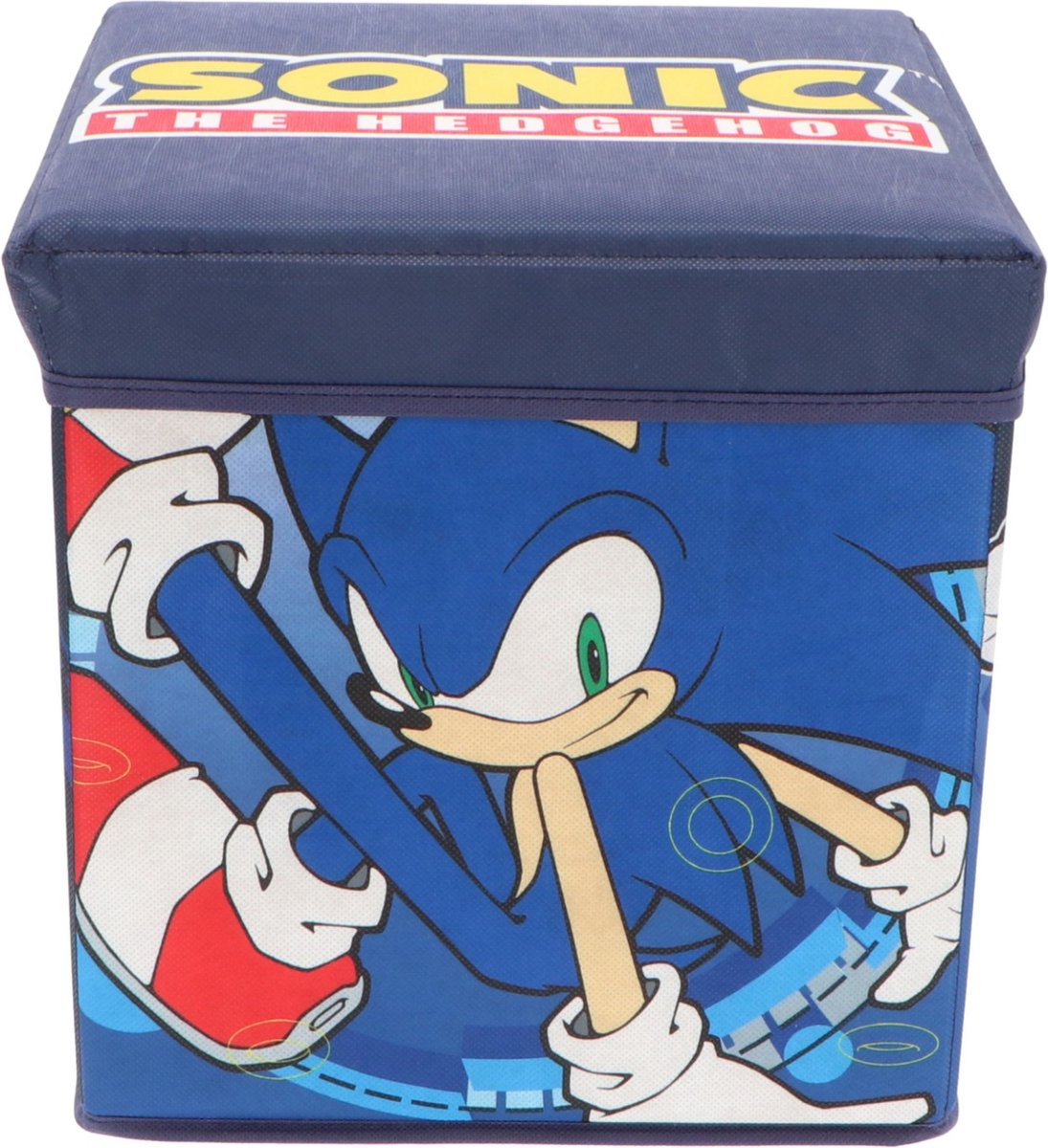 Pouf Contenitore Sonic Multifunzione Porta Oggetti per Sedersi 30 CM - Son24-4329