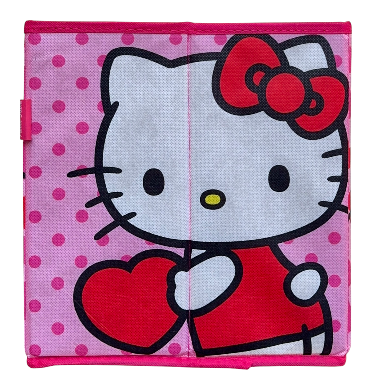 Pouf Hello Kitty Sanrio Contenitore Multifunzione Porta Oggetti per Sedersi 30 CM - Hk37-6126