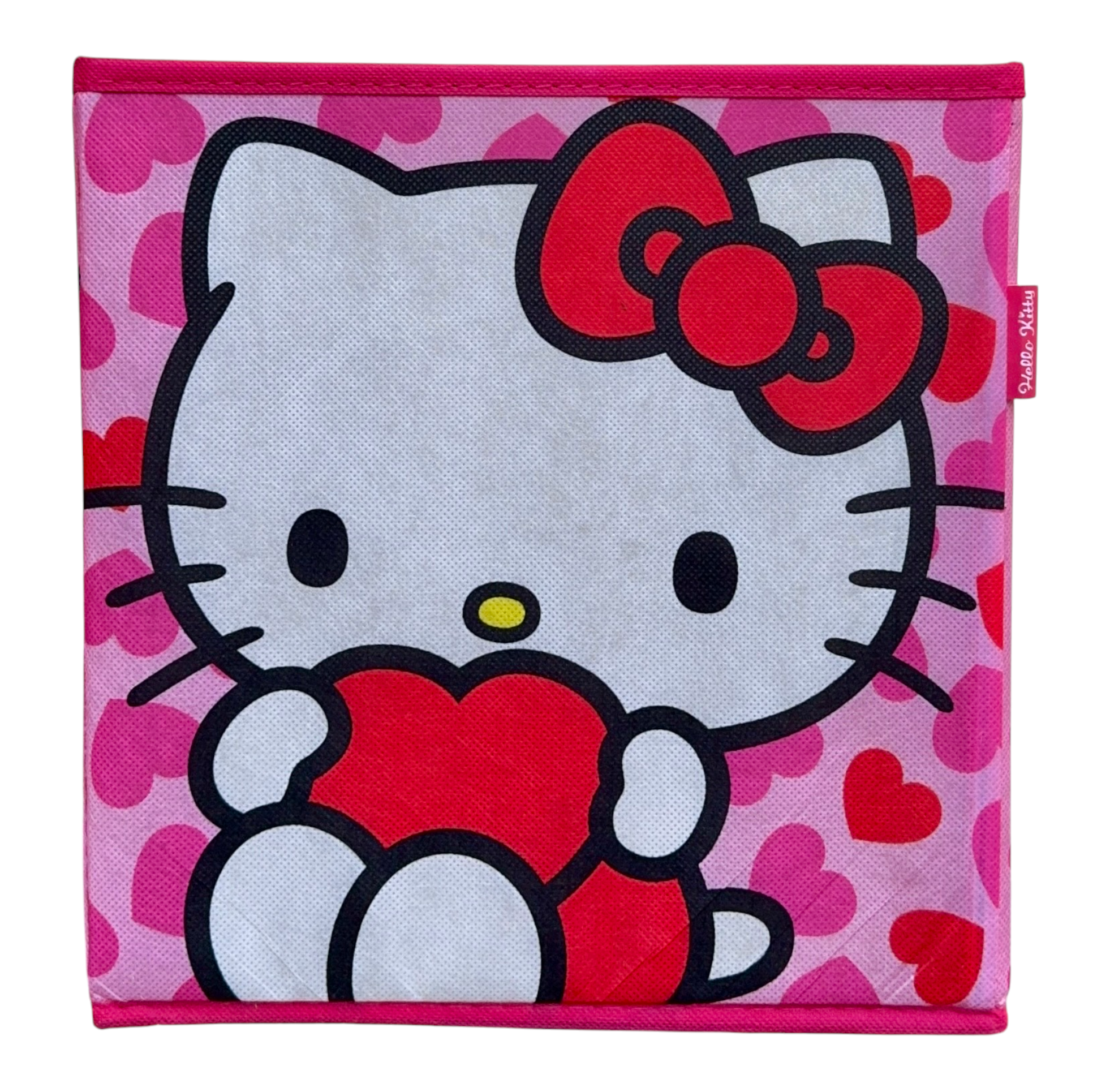 Pouf Hello Kitty Sanrio Contenitore Multifunzione Porta Oggetti per Sedersi 30 CM - Hk37-6126