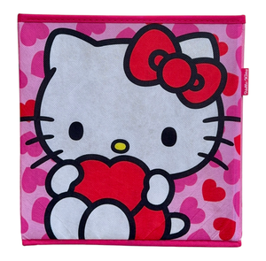 Pouf Hello Kitty Sanrio Contenitore Multifunzione Porta Oggetti per Sedersi 30 CM - Hk37-6126