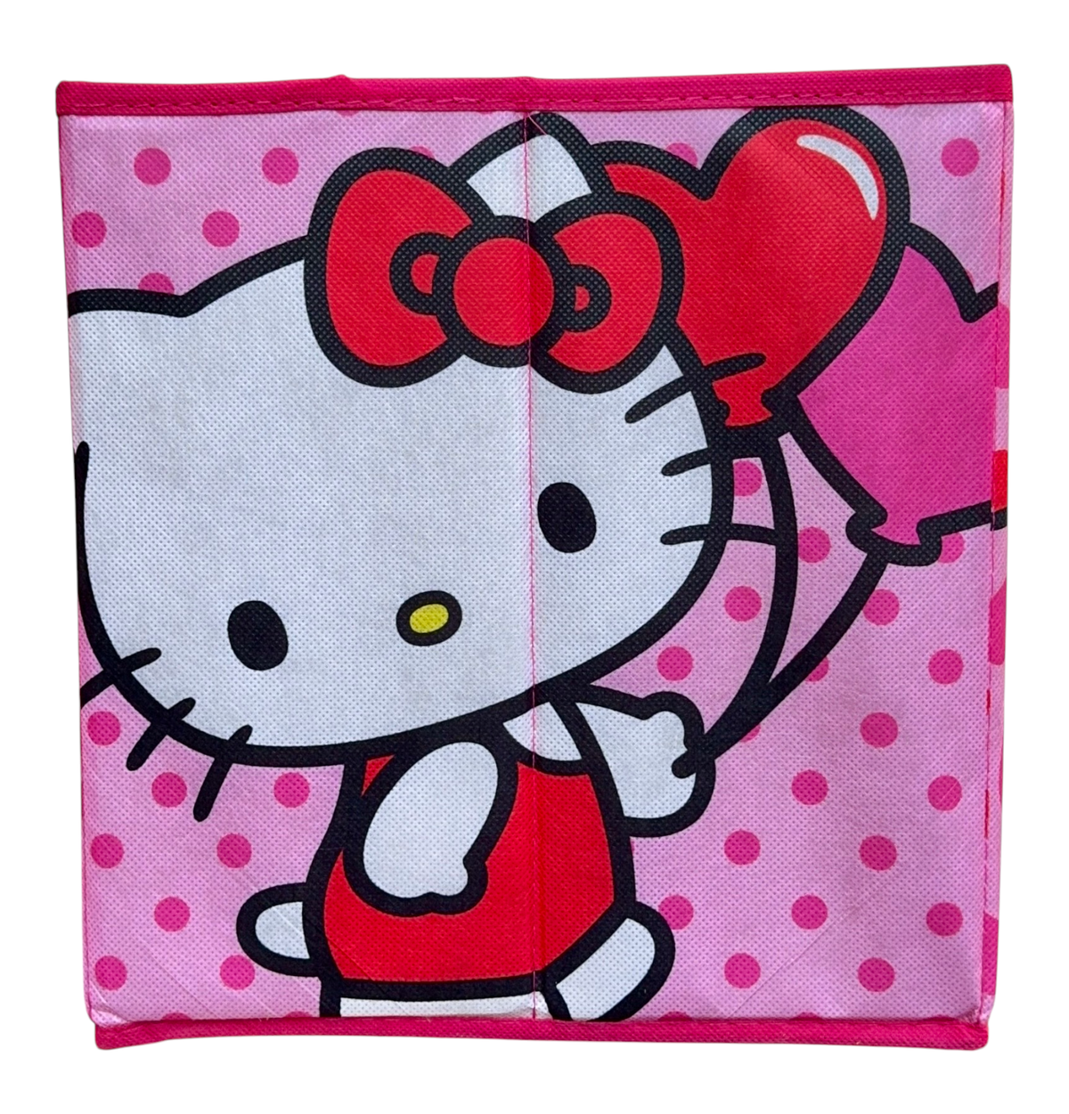 Pouf Hello Kitty Sanrio Contenitore Multifunzione Porta Oggetti per Sedersi 30 CM - Hk37-6126