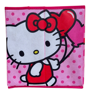 Pouf Hello Kitty Sanrio Contenitore Multifunzione Porta Oggetti per Sedersi 30 CM - Hk37-6126