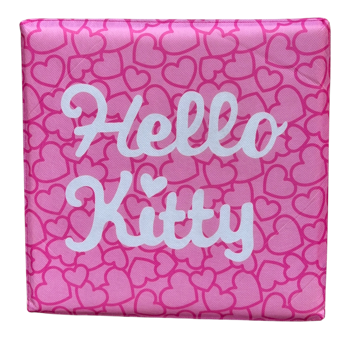 Pouf Hello Kitty Sanrio Contenitore Multifunzione Porta Oggetti per Sedersi 30 CM - Hk37-6126