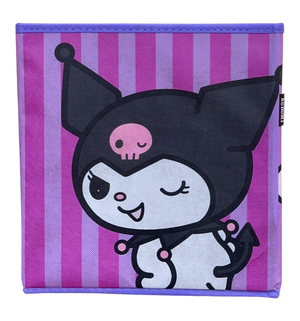 Pouf Kuromi Sanrio Contenitore Multifunzione Porta Oggetti per Sedersi 30 CM - Hk37-6125