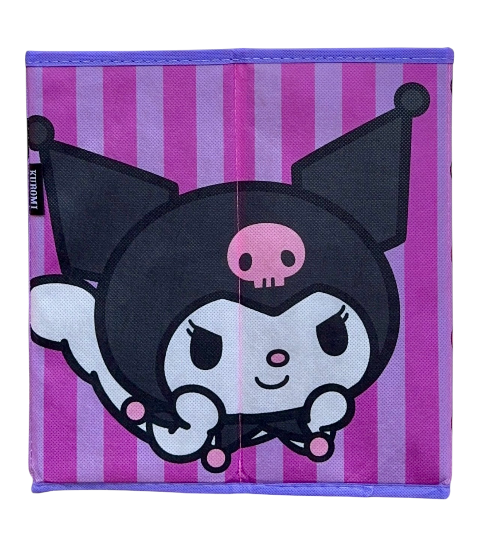 Pouf Kuromi Sanrio Contenitore Multifunzione Porta Oggetti per Sedersi 30 CM - Hk37-6125