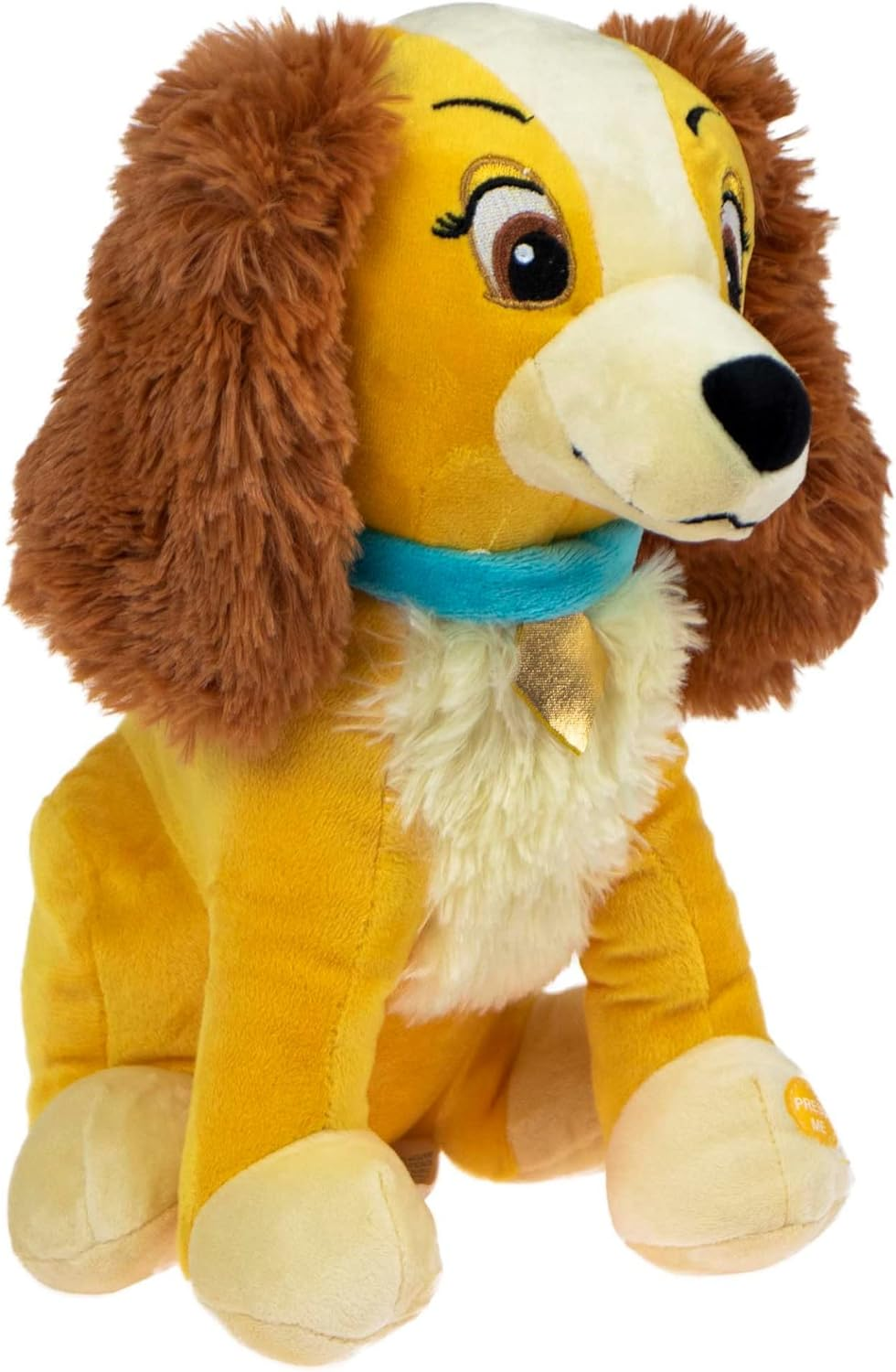 Peluche Lilly e il Vagabondo con Suono DISNEY Morbido Pupazzo 20 CM Interattivo Seduto - Dcl9279-4