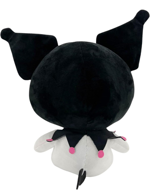 Peluche Kuromi Sanrio Morbido Pupazzo 25 CM in Fibra Riciclata - 760024322/kuromi