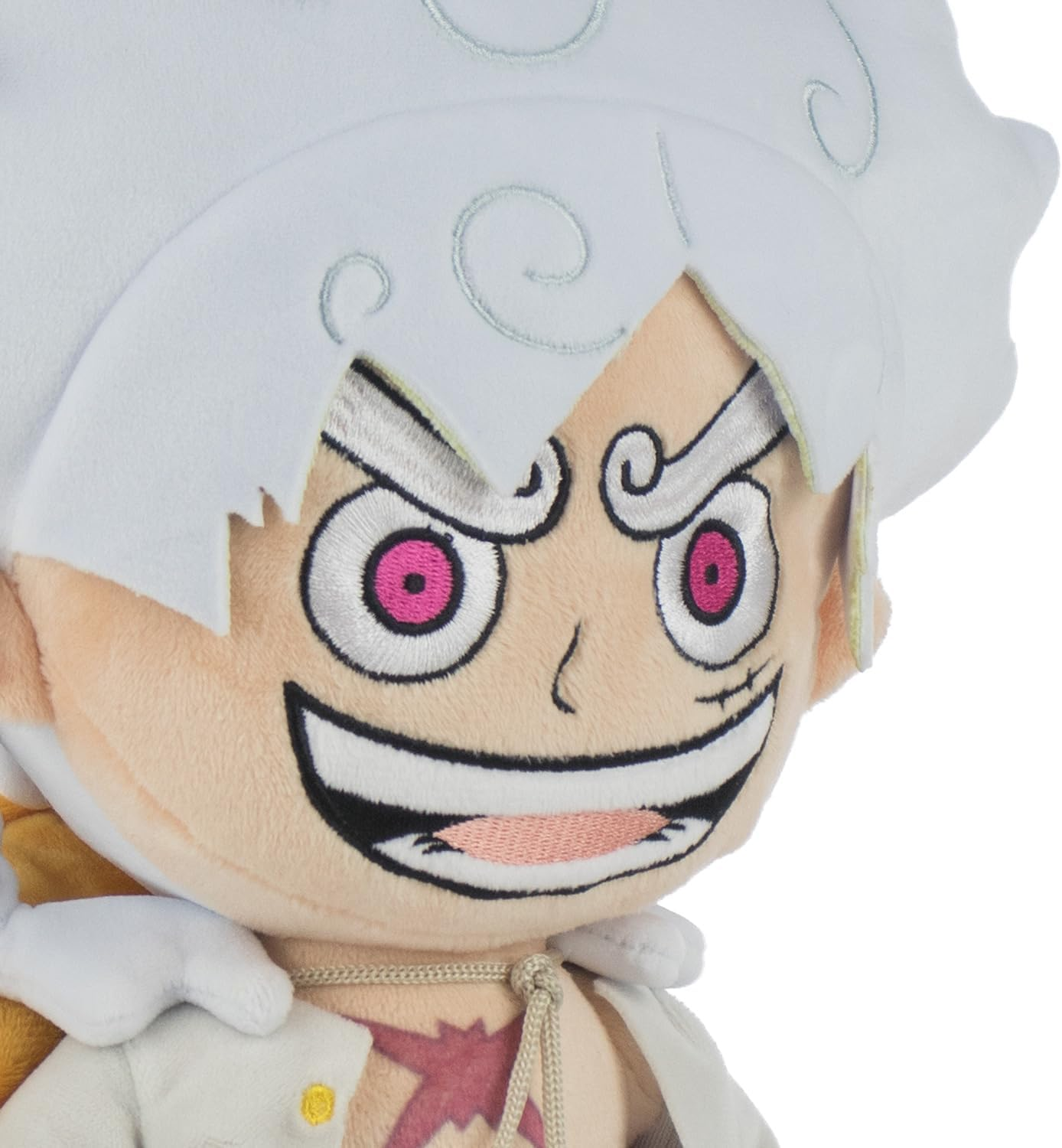 Peluche Luffy Gear 5 Morbido Pupazzo One Piece 30 CM in Fibra Riciclata - 16002682