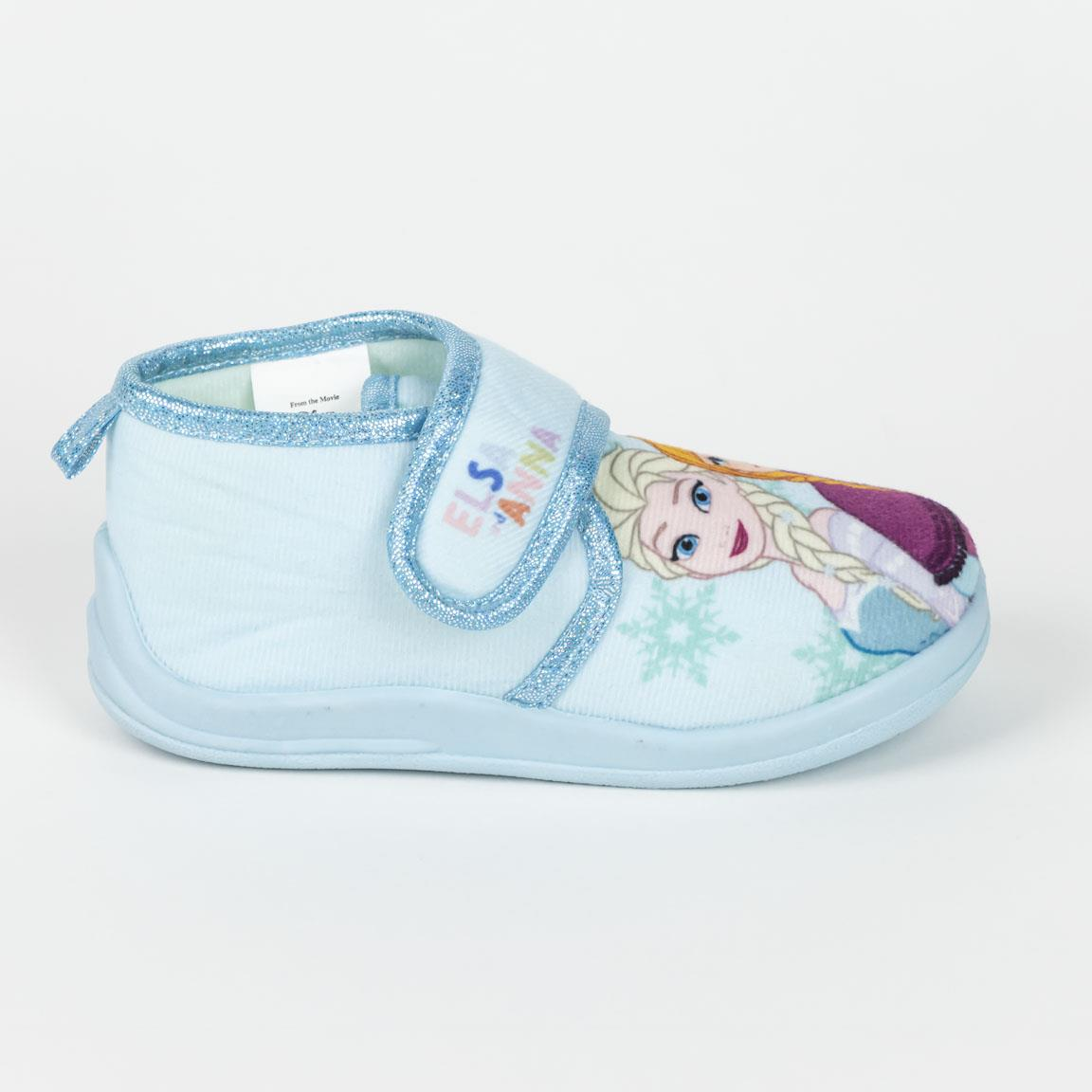 Pantofole Invernali Frozen DISNEY Scarpetta Stivaletto con Suola Antiscivolo Chiusura a Strappo - 6573
