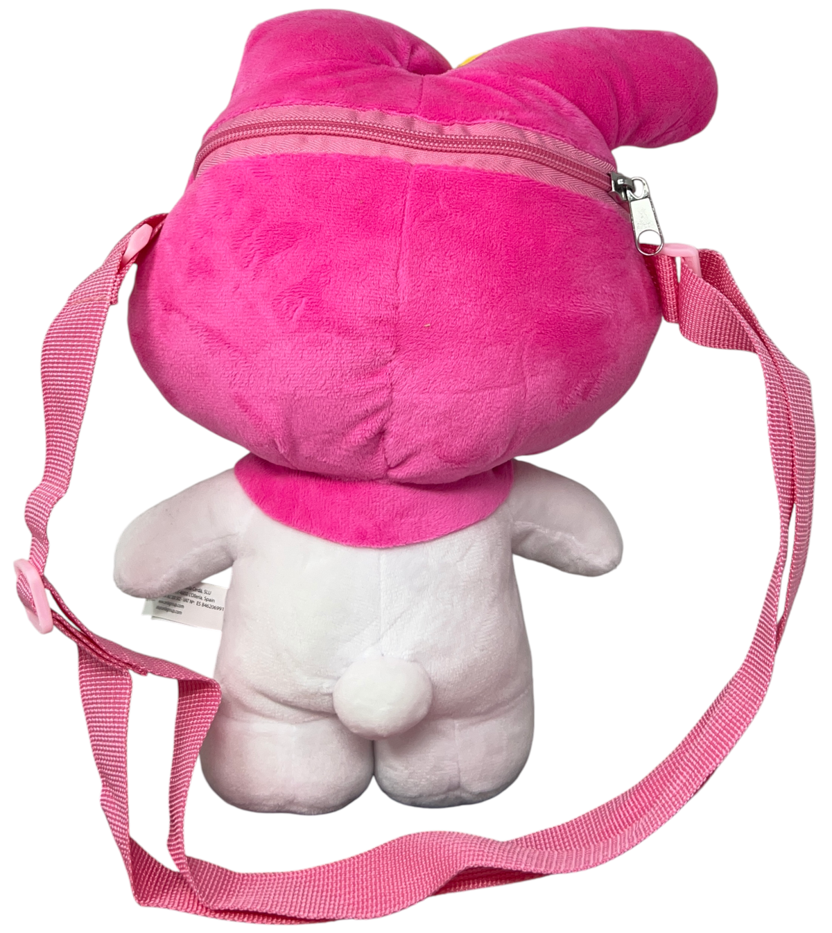 Borsetta in Peluche My Melody Sanrio con Tracolla Regolabile Accessorio da Passeggio Bambini- 6287