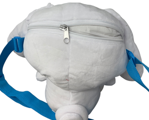 Borsetta in Peluche Cinnamoroll Sanrio con Tracolla Regolabile Accessorio da Passeggio Bambini- 6287