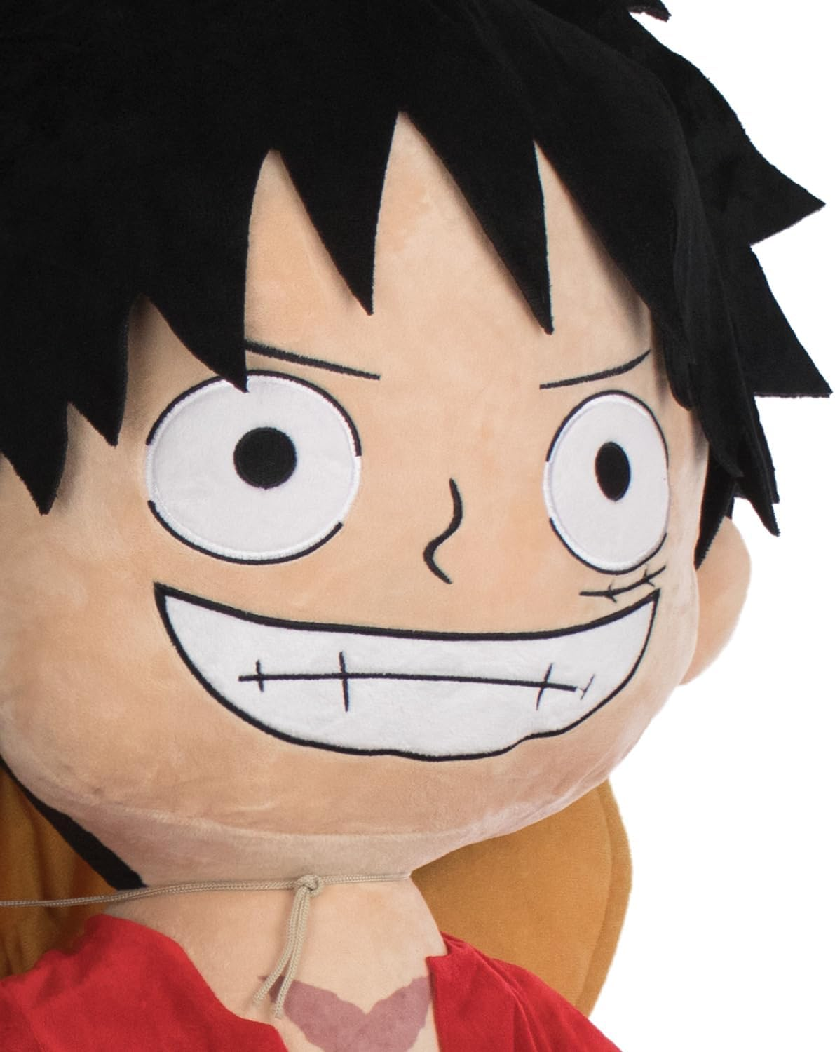 Peluche Gigante Luffy Cappello di Paglia One Piece Morbido Pupazzo 80 CM in Fibra Riciclata - 16002693