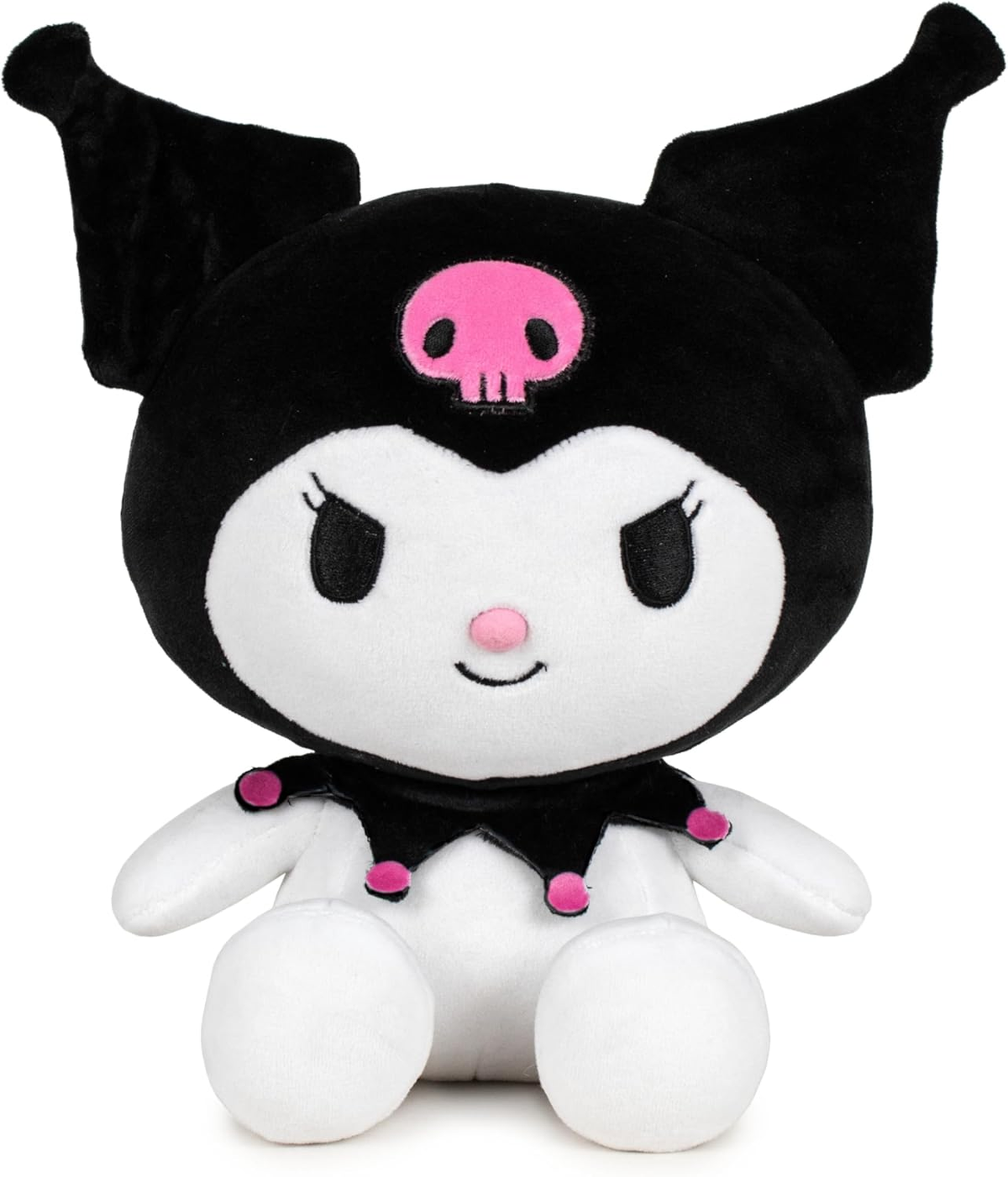 Peluche Kuromi Sanrio Morbido Pupazzo 16 CM in Fibra Riciclata - 760025752/1