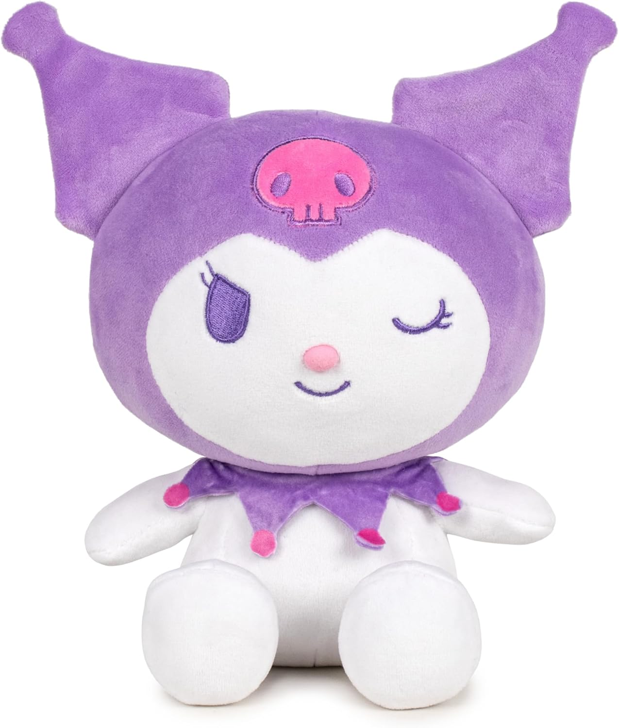 Peluche Kuromi Sanrio Morbido Pupazzo 16 CM in Fibra Riciclata - 760025752/3
