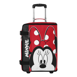Trolley da Viaggio Pieghevole Minnie DISNEY Valigia Morbida in Tessuto con Manico Allungabile - 06249