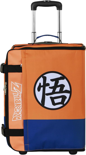 Trolley da Viaggio Pieghevole Dragon Ball Z Valigia Morbida in Tessuto con Manico Allungabile - 06255