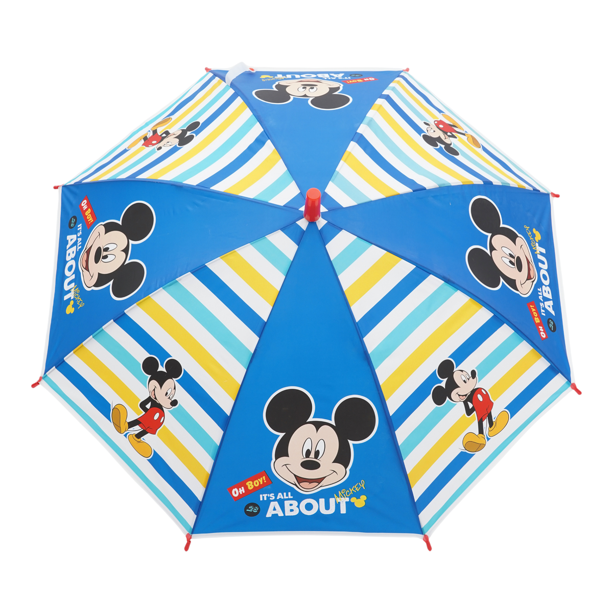 Ombrello Topolino DISNEY Apertura Automatica Manico Ergonomico Accessorio per la Pioggia Bambini