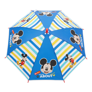 Ombrello Topolino DISNEY Apertura Automatica Manico Ergonomico Accessorio per la Pioggia Bambini