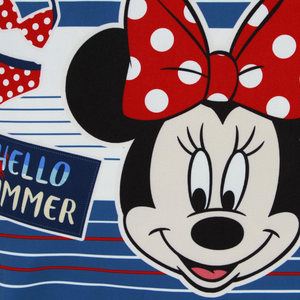 Borsa Mare Minnie DISNEY in Tessuto con Manici e Cerniera da Spiaggia - 08599