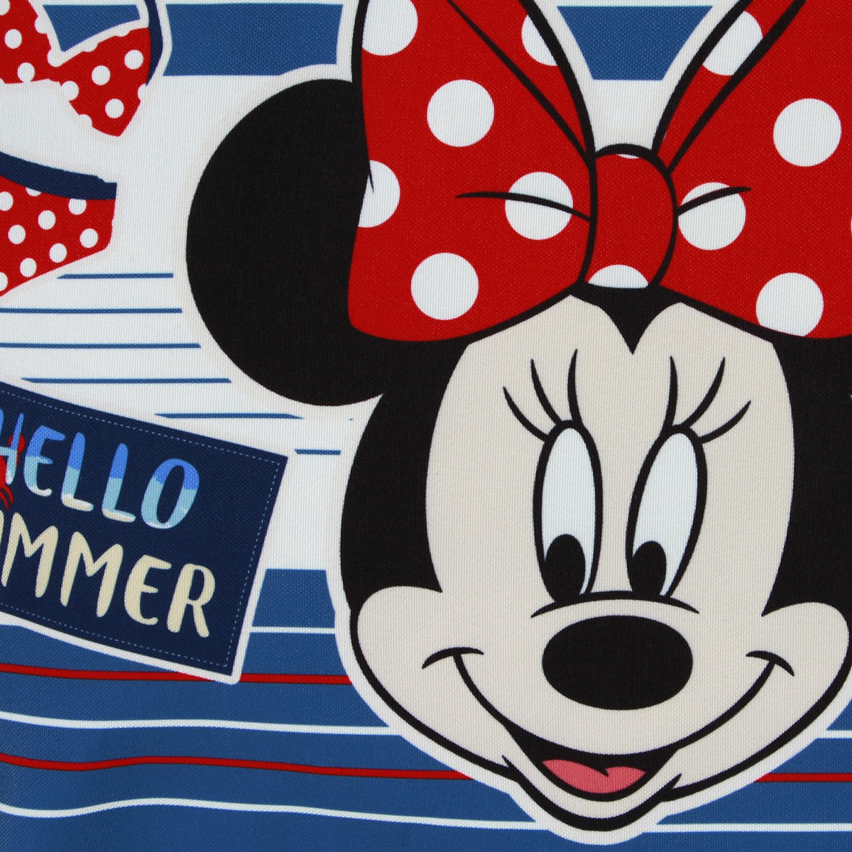 Borsa Mare Minnie DISNEY in Tessuto con Manici e Cerniera da Spiaggia - 08599