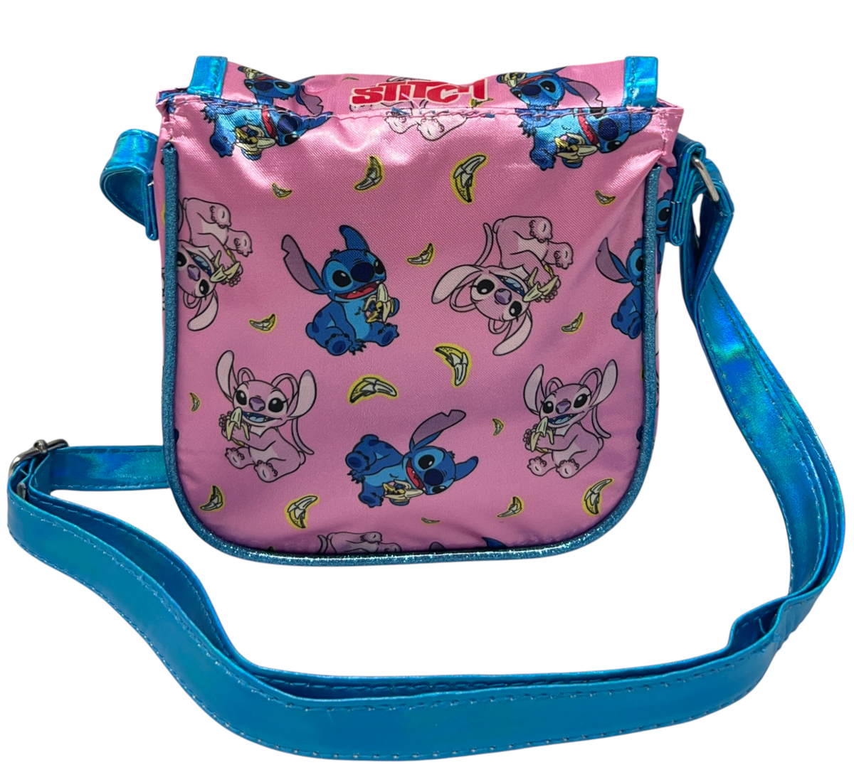 Borsa Passeggio Stitch Angel DISNEY Borsetta 17 CM con Tracolla Regolabile- 09217