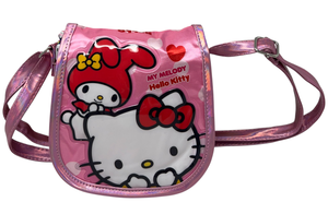 Borsa Passeggio Hello Kitty My Melody Sanrio Borsetta 17 CM con Tracolla Regolabile- 09234