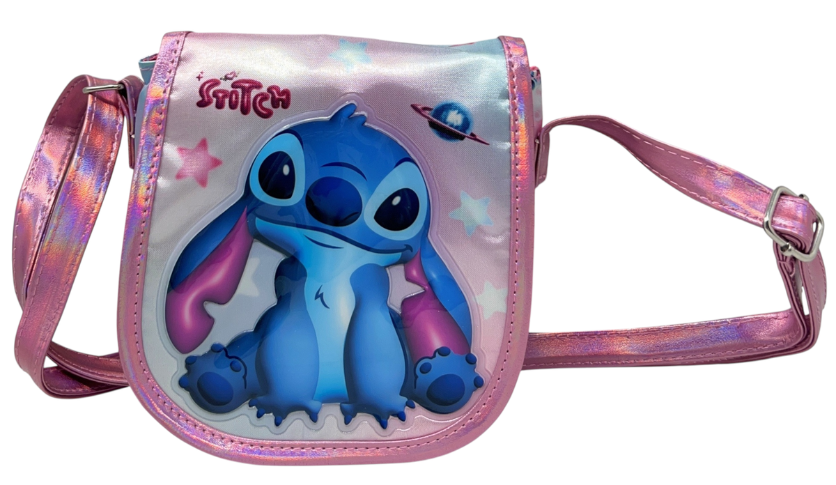 Borsa Passeggio Stitch DISNEY Borsetta 17 CM con Tracolla Regolabile- 09244