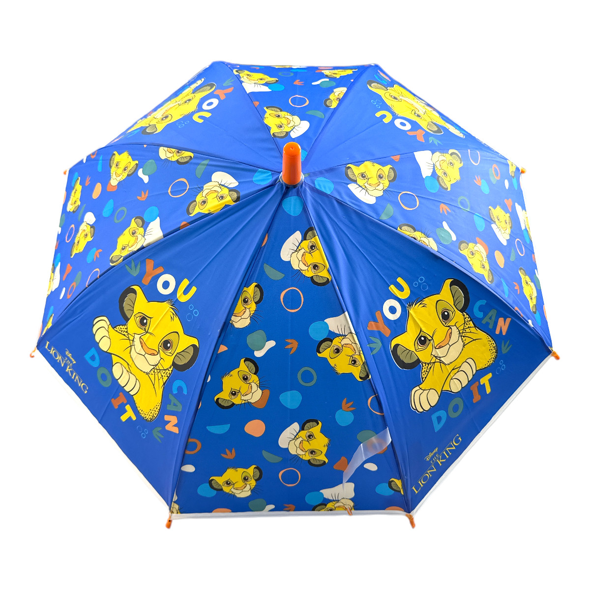 Ombrello Simba DISNEY Apertura Automatica Manico Ergonomico Accessorio per la Pioggia Bambini