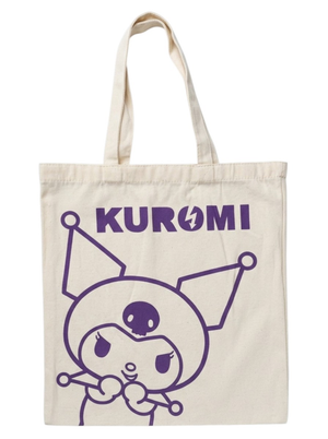 Borsa in Tela Riutilizzabile Kuromi Sanrio Borsa Shopper Multifunzione - Nw1425