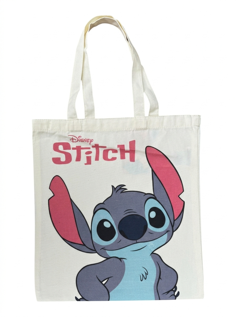 Borsa in Tela Riutilizzabile Stitch DISNEY Borsa Shopper Multifunzione - Nw1427