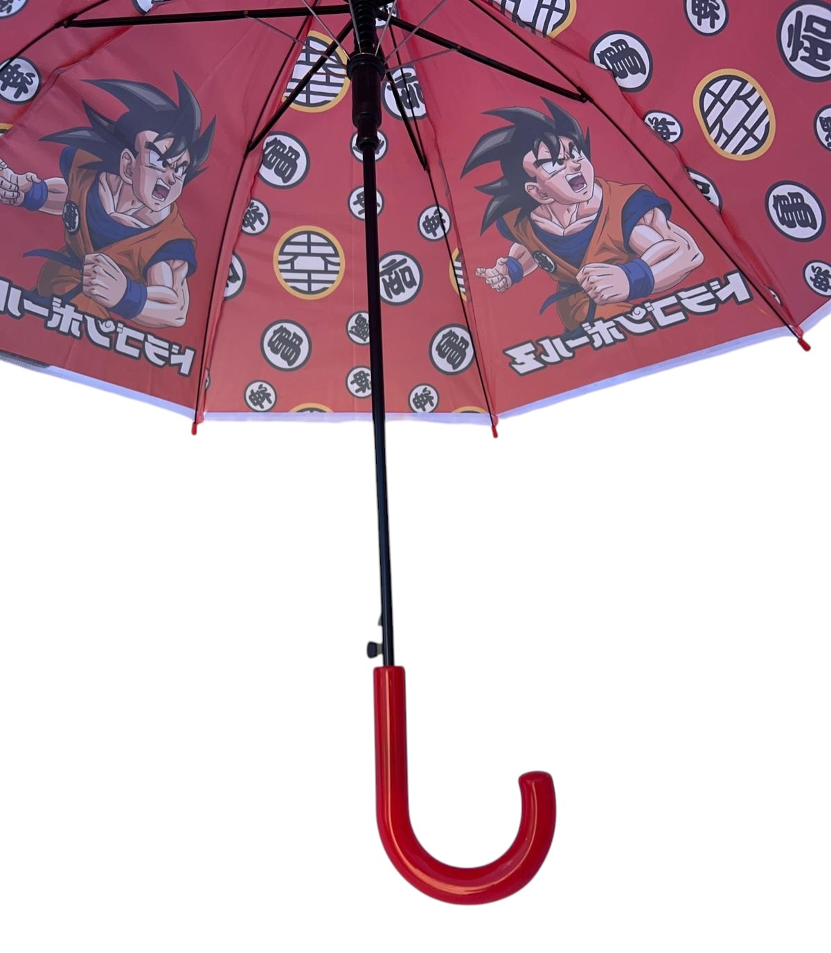 Ombrello Dragon Ball Apertura Automatica Manico Ergonomico Accessorio per la Pioggia Bambini