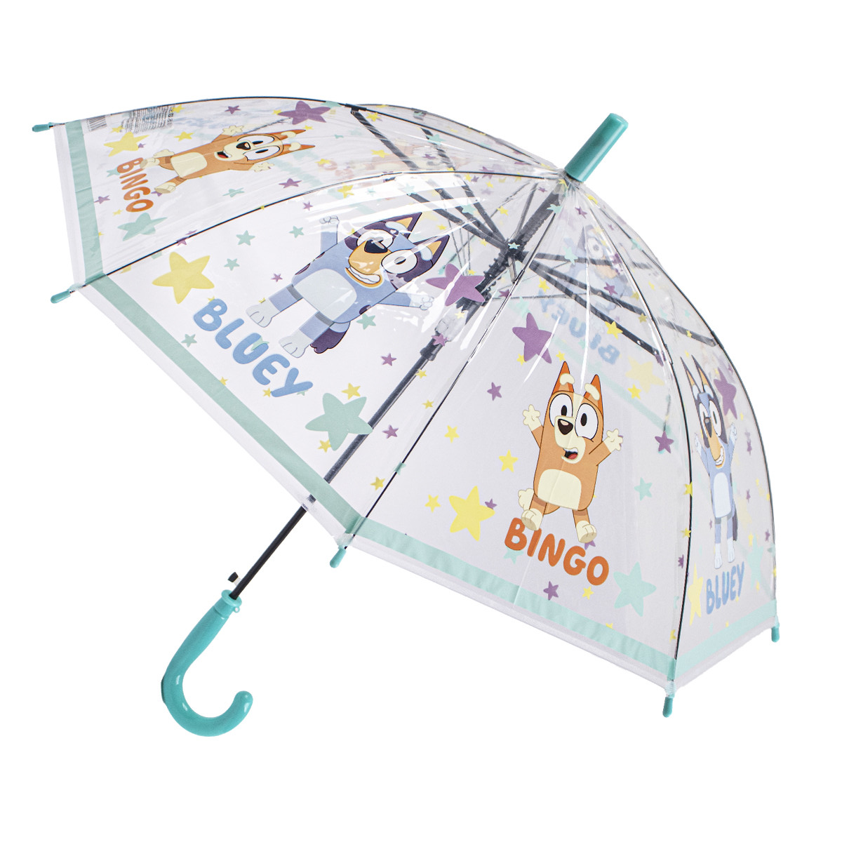 Ombrello Bluey Apertura Automatica Manico Ergonomico Accessorio per la Pioggia Bambini