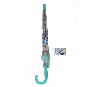 Ombrello Bluey Apertura Automatica Manico Ergonomico Accessorio per la Pioggia Bambini